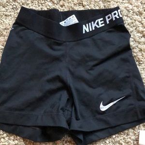 Black Nike pro spandex